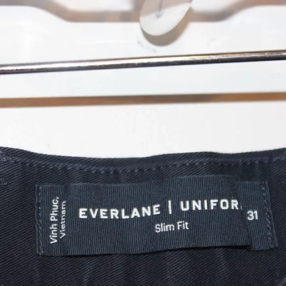 NWT Everyone The 7" Slim Fit Performance Chino Navy Blue shorts Men's Size 31 - Picture 6 of 11